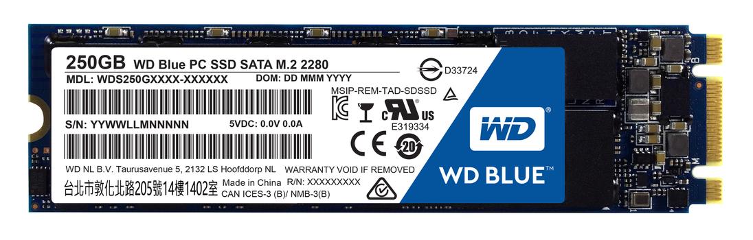 WESTERN DIGITAL WD Blue 250GB  SATA3 (WDS250G1B0B)