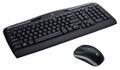 LOGITECH Wireless Combo MK330 - Tastatur og mus-sæt - trådløs - 2.4 GHz - Fransk - sort - (Fjer