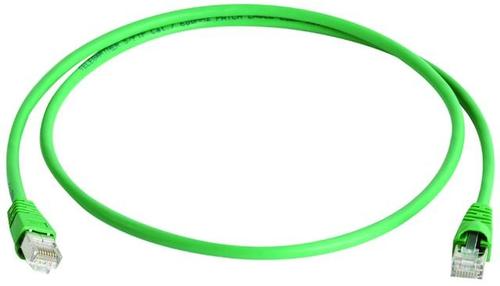 Telegärtner Patchkabel CAT6A, 5m, Grün, 500MHz, S-STP(S/ FTP (L00003A0056)
