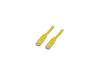 DELTACO UTP Cat6 patchkabel 1,5m, gul