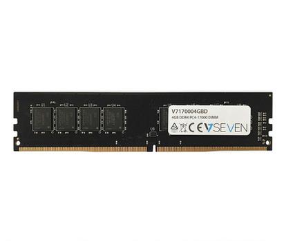 V7 4GB DDR4 2133MHZ CL15 NON ECC DIMM PC4-17000 12V MEM (V7170004GBD)