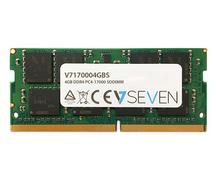 V7 4GB DDR4 2133MHZ CL15 NON ECC SO DIMM PC4-17000 1.2V MEM