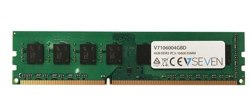 V7 4GB DDR3 1333MHZ CL9 NON ECC DIMM PC3-10600 1.5V LEG MEM (V7106004GBD)