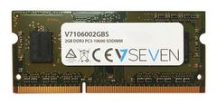 V7 2GB DDR3 1333MHZ CL9 NON ECC SO DIMM PC3-10600 1.5V LEG MEM