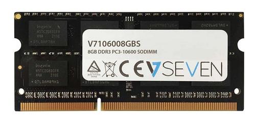 V7 8GB DDR3 1333MHZ CL9 NON ECC SO DIMM PC3-10600 1.5V LEG MEM (V7106008GBS)