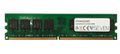 V7 V764002GBD. DDR2. PC/server. 240-pin DIMM. 1 x 2 GB. Grøn. CE
