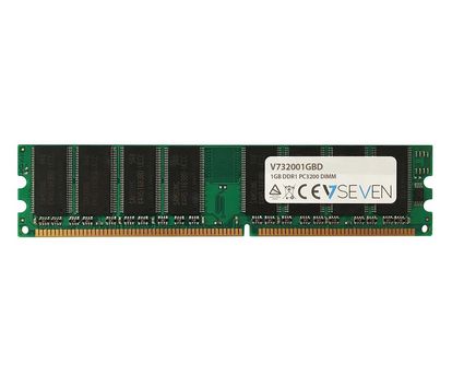 V7 1GB DDR1 400MHZ CL3 NON ECC DIMM PC3200 2.5V LEG MEM (V732001GBD)