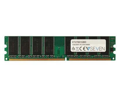 V7 1GB DDR1 333MHZ CL2.5 NON EC DIMM PC2700 2.5V LEG MEM (V727001GBD)