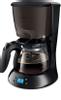 PHILIPS Kaffebryggare Daily Collection Med glaskanna med timer, titan metall, 1000W, droppstopp , upp till 15 koppar
