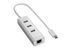 SHARKOON 3-PORT USB 3.0 ALUMINIUM HUB +RJ45 ETHERNET ADAPTER TYPE C SI CPNT