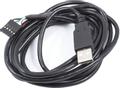 AQUA COMPUTER USB-Kabel A-Stecker auf Buchsenleiste - 200 cm