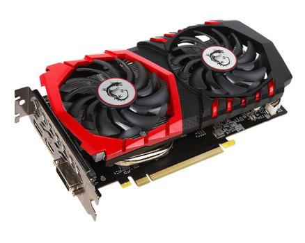 MSI GeForce GTX 1050 2GB Gaming X Grafikkort,  PCI-Express 3.0, GDDR5, 1417/ 1531MHz (GEFORCE GTX 1050 GAMING X 2G)