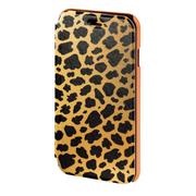 HAMA Lommebokveske DesignLine iPhone6/6S Leopard Brun