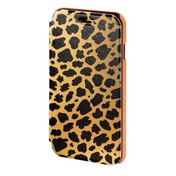 HAMA Lommebokveske DesignLine iPhone6/ 6S Leopard Brun (138298)