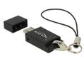 DELOCK Micro USB OTG Card Reader USB 2.0 Micro-B male