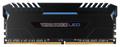 CORSAIR 16GB RAMKit 2x8GB DDR4 3000MHz 2x288 Dimm unbuffered 15-17-17-35 Vengeance Black Heat Spreader 1,35V XMP2.0 Stunning Blue (CMU16GX4M2C3000C15B)