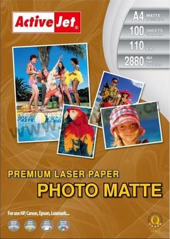 ACTIVEJET Fotopapier - A4 - AP4-110M100L - 100 Blatt *matt* (AP4-110M100L)