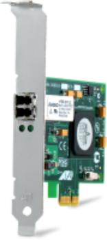 Allied Telesis ALLIED Single port Fiber Gigabit NIC for 32-bit PCIe x1 bus LC RoHs Version (AT-2911LX/LC-001)