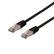 DELTACO S / FTP Cat6 patch cable, delta cert, LSZH, 0.5m, black