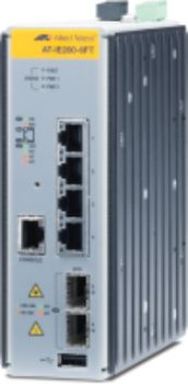 Allied Telesis AT-IE200-6FT-80 MGMT Industrial 2 x SFP, 4 x 10/100TX (ATIE2006FT80)