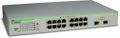 Allied Telesis Allied 16x10/100/1000BaseT WebSmart switch with 2 unpopulated SFP bays