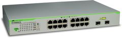 Allied Telesis ALLIED 16x port x10/100/1000BaseT WebSmart switch with 2 unpopulated SFP bays