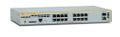 Allied Telesis ALLIED L2+ managed switch 16x 10/100/1000Mbps POE ports 2x SFP uplink slots 1 Fixed AC power supply