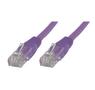 MICROCONNECT U/UTP CAT6 0.5M Purple PVC BULK