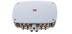 RF ELEMENTS StationBox® ALU CC 10N3E - 10xN-female pos, 9x hole plug, 3xcable gland