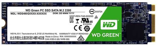 WESTERN DIGITAL Green SSD 120GB SATA III 6Gb/s  M.2 2280 7mm Bulk (WDS120G1G0B)