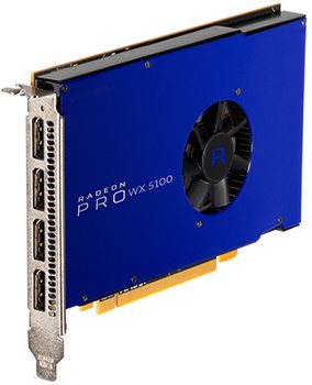 AMD RADEON PRO WX 5100 8GB PCIE 3.0 16X 4X DP RETAIL CTLR (100-505940)