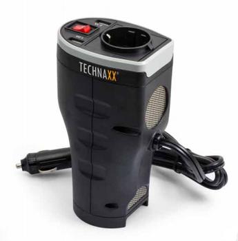 TECHNAXX CAR POWER INVERTER 2 USB PORTS TE13 (4645)