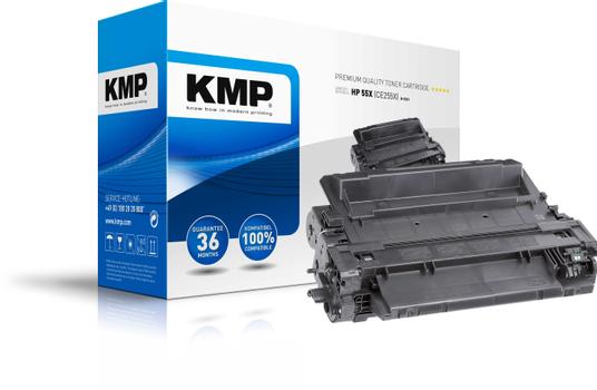 KMP Toner HP CE255X comp. black F-FEEDS (1222,8300)