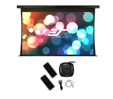 ELITE SCREENS ELITE SKT150UHW2-E24 16:9 H:186.9 W:332 Black built-in Circuit board, V3.0 IR & RF & Wall board, 12V Trigger, Fiber Glass Fabric (SKT150UHW2-E24)