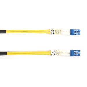 BLACK BOX FIBER PATCH CABLE 20M SM 9 MICRON LC TO Factory Sealed (FOSM-020M-LCLC)