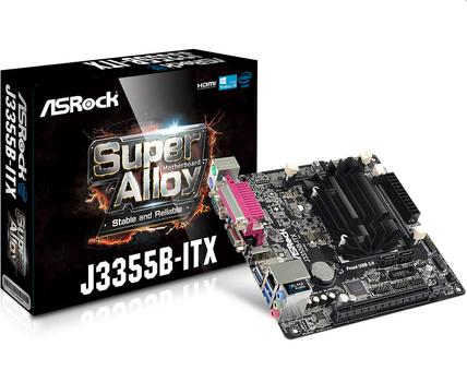 ASROCK J3355B-ITX Intel J3355 CPU (90-MXB3V0-A0UAYZ)