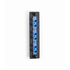 BLACK BOX Fiber Adapter Panels - Ceramic 3 Duplex ST Blue Factory Sealed (JPM450C)