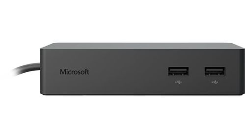 MICROSOFT Docka med 4-USB3.0 2-miniDP GLAN och ljud till Microsoft Surface Dock Pro 3-/Book 1-/Laptop 1- SVART (PF3-00007)