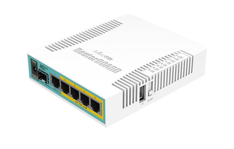 MikroTik - RouterBOARD hEX RB960PGS - ruter - stasjonær