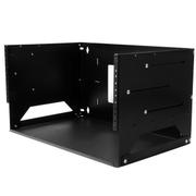 STARTECH Wall-Mount Server Rack with Built-in Shelf - Solid Steel - 4U (WALLSHELF4U)