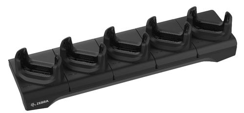 ZEBRA TC51/56 5-SLOT ETHERNET CRADLE, CHARGES FIVE DEVICES. INCLUDES POWER SUPPLY AND DC CABLE. (CRD-TC51-5SETH-01)