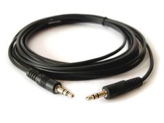 KRAMER C-A35M/A35M | 3,5mm tele - 3,5mm tele Pach cable | 7.6m | Black