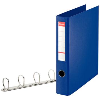 ESSELTE Combiordner A4 40x55mm 4 ringe Blå (82405)
