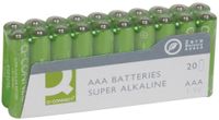 QConnect Batteri Alkaline MN2400 1,5V  LR03/AAA 20 stk