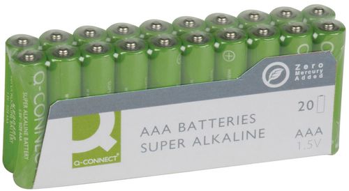 QConnect Batteri Alkaline MN2400 1,5V  LR03/AAA 20 stk (KF10849)