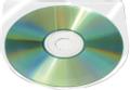 QConnect CD/DVD lommer selvklæbende u/flap 10 stk