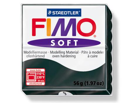 STAEDTLER Modeller voks Staedtler Fimo soft 56g sort (8020-9)
