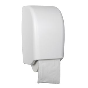 White Classic Dispenser,  White Classic, 16, 5x16x27cm,  hvid, plast, til 2 ruller toiletpapir,  system *Denne vare tages ikke retur* (116538)