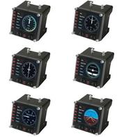 Logitech Saitek Pro Flight Instrument Panel - instrumentpanel for flyvningssimulator - kablet