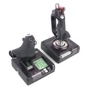 Logitech X52 Professional H.O.T.A.S. - joystick og gasspedal - kablet